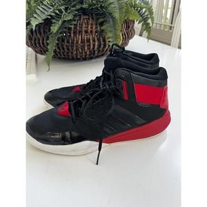 Adidas Adiwear Top Ten? Men 13 Black Red 2015 High Tops EUC D69418￼